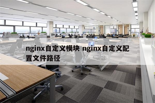 nginx自定义模块 nginx自定义配置文件路径