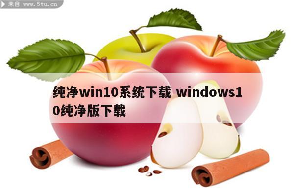 纯净win10系统下载 windows10纯净版下载