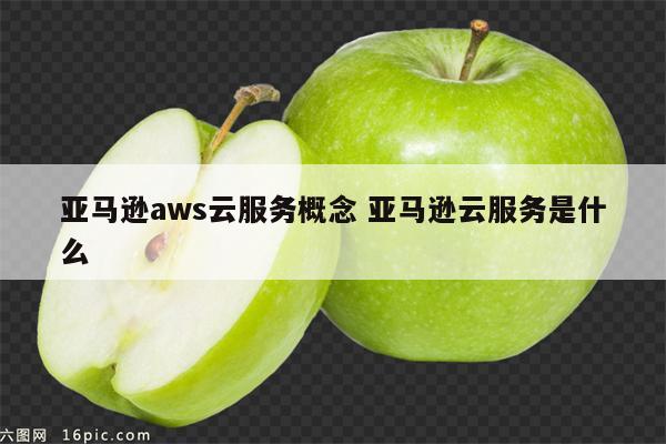 亚马逊aws云服务概念 亚马逊云服务是什么