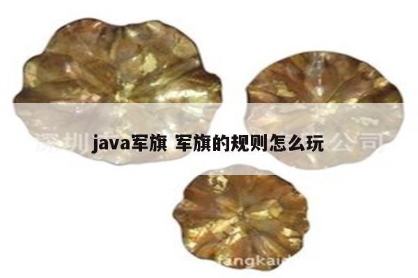 java军旗 军旗的规则怎么玩