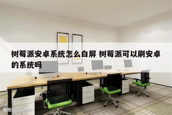 树莓派安卓系统怎么白屏 树莓派可以刷安卓的系统吗