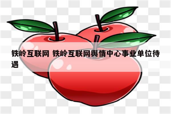 铁岭互联网 铁岭互联网舆情中心事业单位待遇