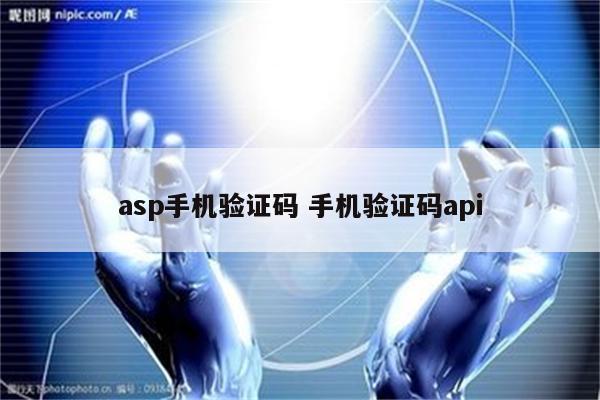 asp手机验证码 手机验证码api