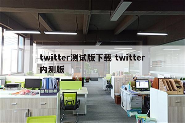 twitter测试版下载 twitter内测版