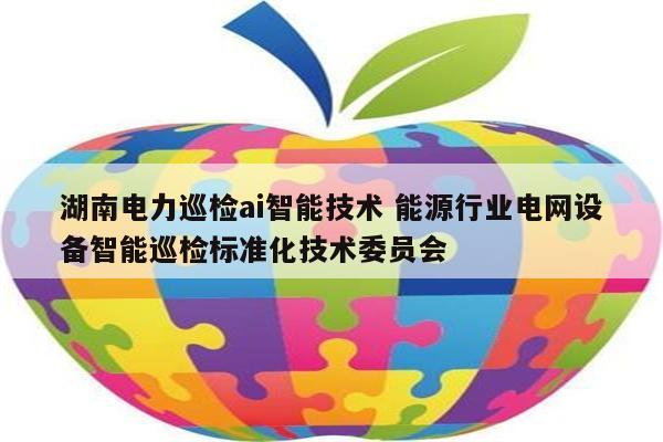 湖南电力巡检ai智能技术 能源行业电网设备智能巡检标准化技术委员会