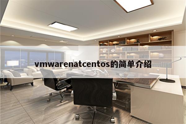 vmwarenatcentos的简单介绍