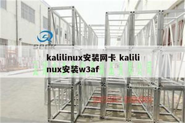 kalilinux安装网卡 kalilinux安装w3af