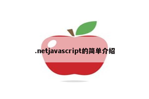 .netjavascript的简单介绍