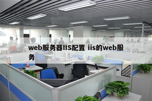 web服务器IIS配置 iis的web服务