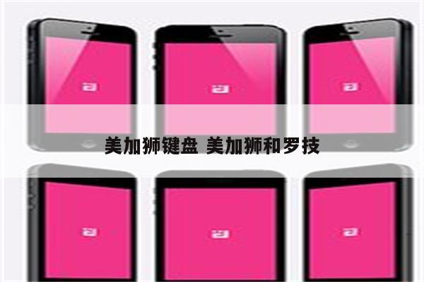 美加狮键盘 美加狮和罗技