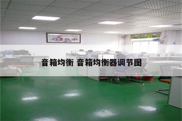 音箱均衡 音箱均衡器调节图
