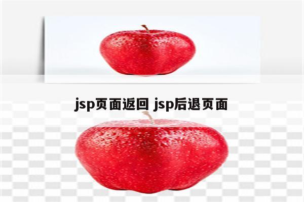 jsp页面返回 jsp后退页面