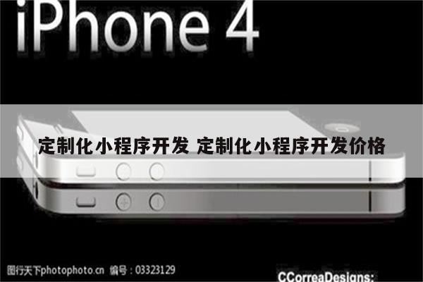 定制化小程序开发 定制化小程序开发价格