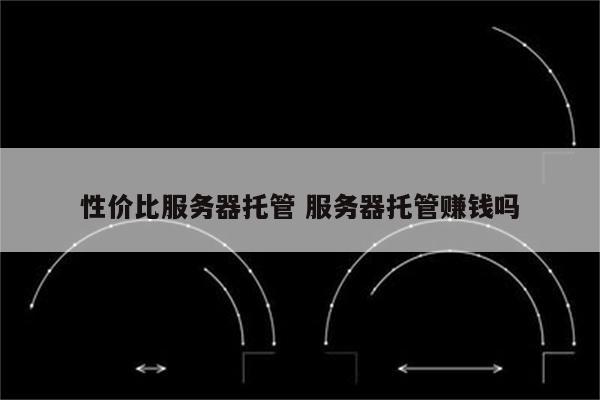 性价比服务器托管 服务器托管赚钱吗
