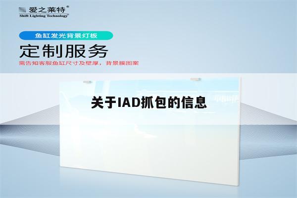 关于IAD抓包的信息