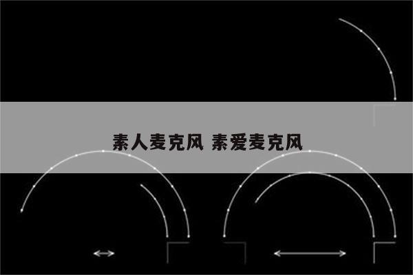 素人麦克风 素爱麦克风