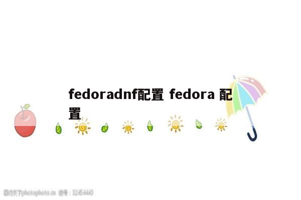 fedoradnf配置 fedora 配置