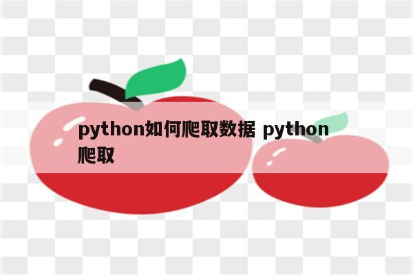 python如何爬取数据 python 爬取