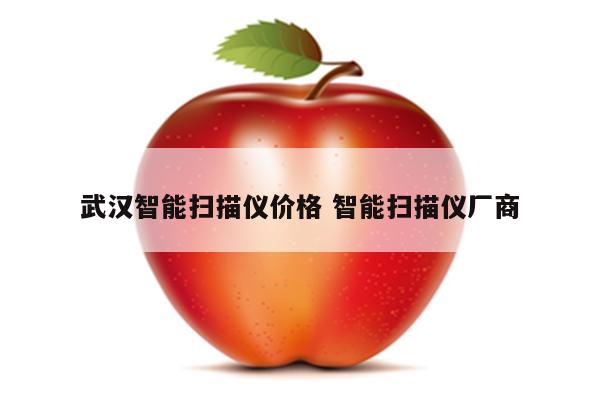 武汉智能扫描仪价格 智能扫描仪厂商