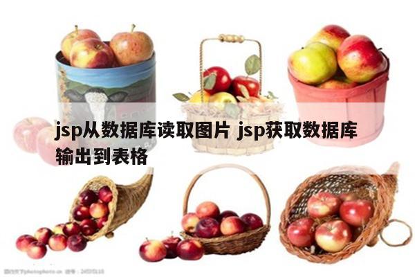 jsp从数据库读取图片 jsp获取数据库输出到表格