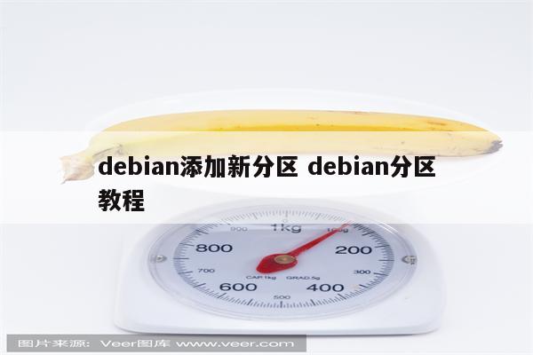 debian添加新分区 debian分区教程