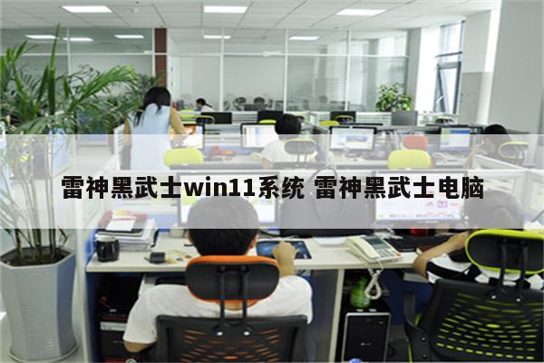 雷神黑武士win11系统 雷神黑武士电脑