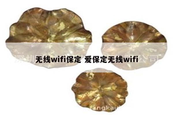 无线wifi保定 爱保定无线wifi