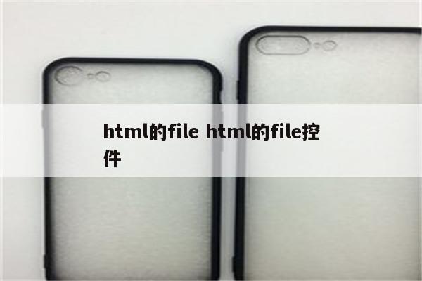 html的file html的file控件