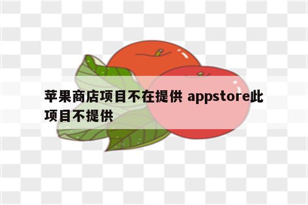 苹果商店项目不在提供 appstore此项目不提供