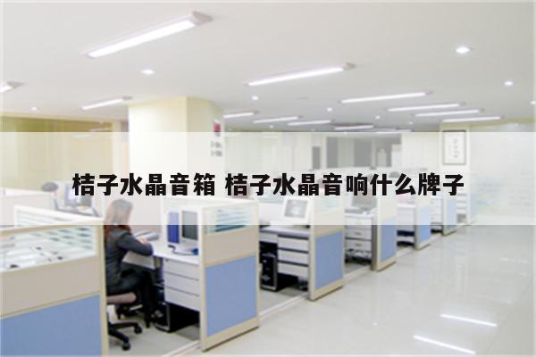桔子水晶音箱 桔子水晶音响什么牌子