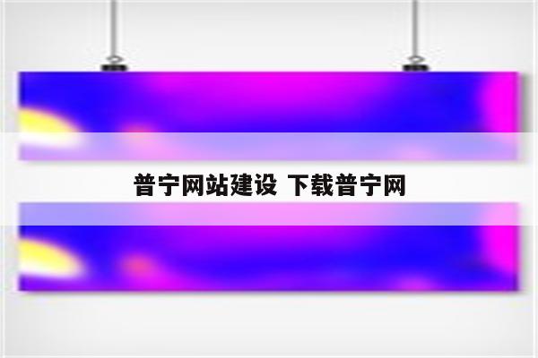 普宁网站建设 下载普宁网