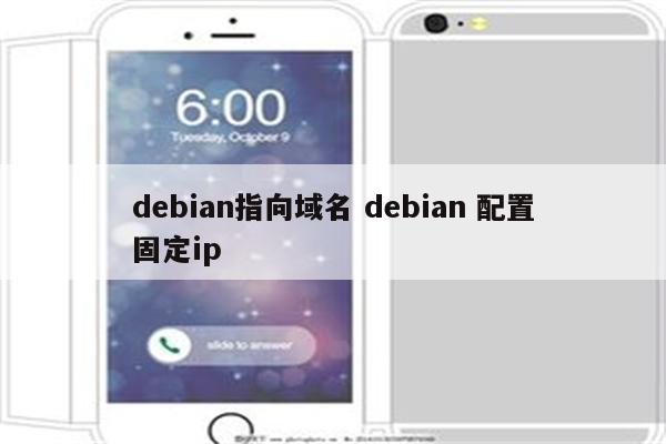 debian指向域名 debian 配置固定ip