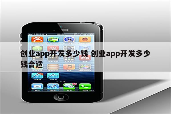 创业app开发多少钱 创业app开发多少钱合适