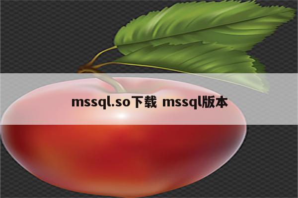 mssql.so下载 mssql版本