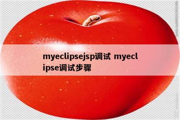 myeclipsejsp调试 myeclipse调试步骤