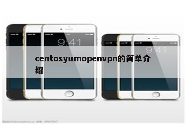 centosyumopenvpn的简单介绍