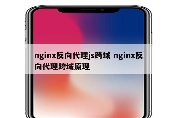 nginx反向代理js跨域 nginx反向代理跨域原理