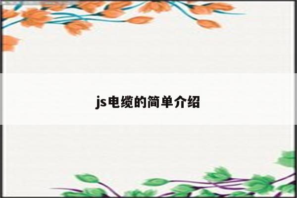 js电缆的简单介绍