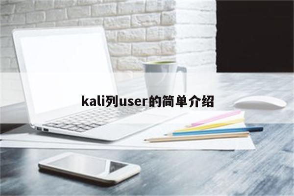 kali列user的简单介绍