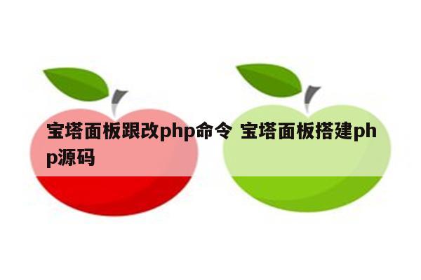 宝塔面板跟改php命令 宝塔面板搭建php源码