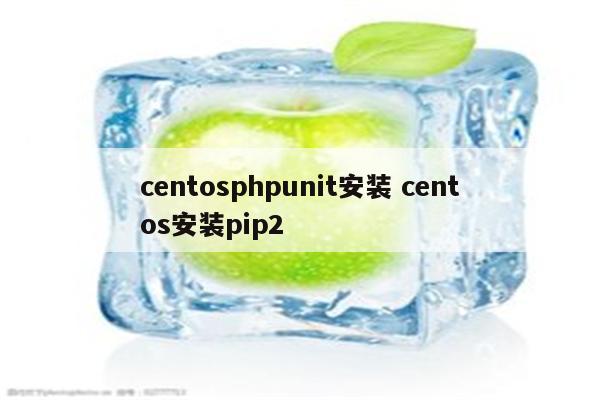 centosphpunit安装 centos安装pip2