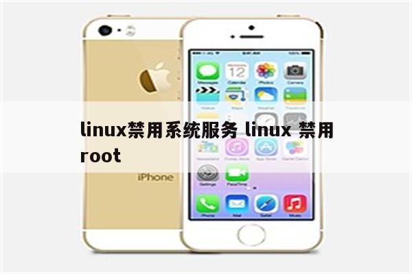 linux禁用系统服务 linux 禁用root