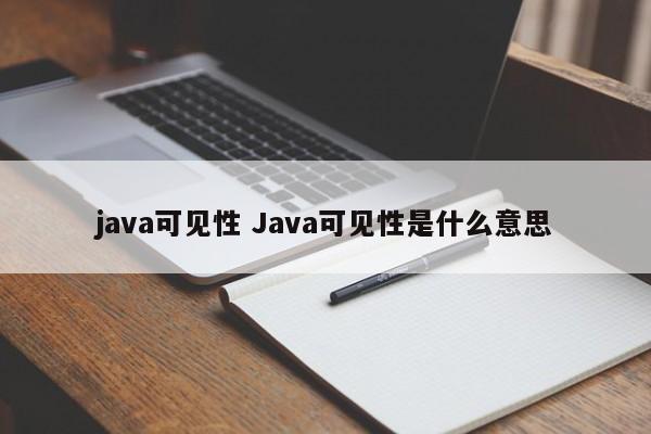 java可见性 Java可见性是什么意思