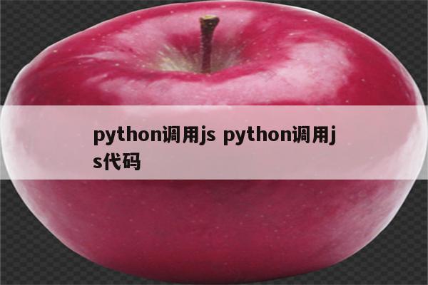 python调用js python调用js代码