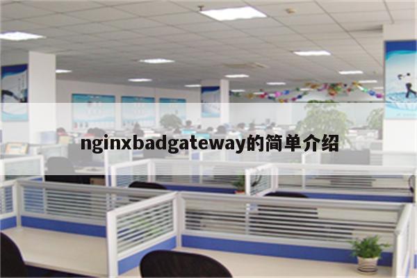 nginxbadgateway的简单介绍