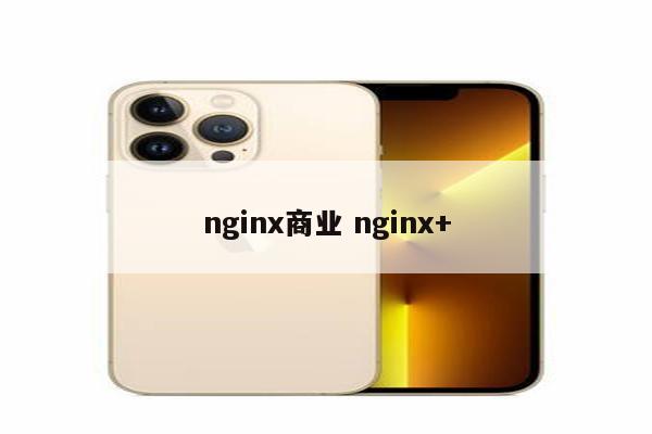 nginx商业 nginx+