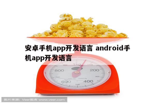 安卓手机app开发语言 android手机app开发语言