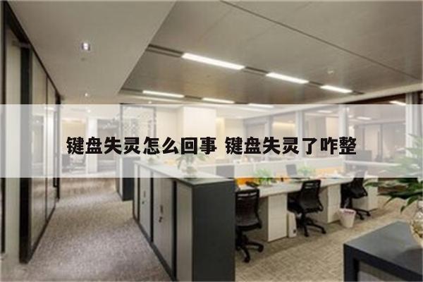 键盘失灵怎么回事 键盘失灵了咋整