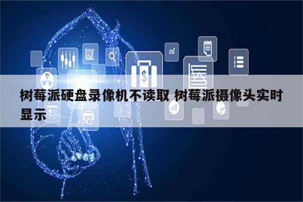 树莓派硬盘录像机不读取 树莓派摄像头实时显示