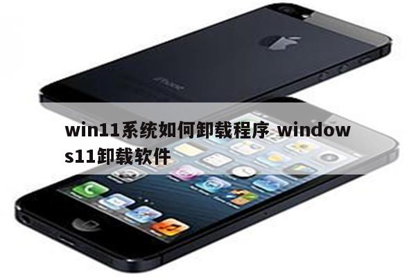 win11系统如何卸载程序 windows11卸载软件